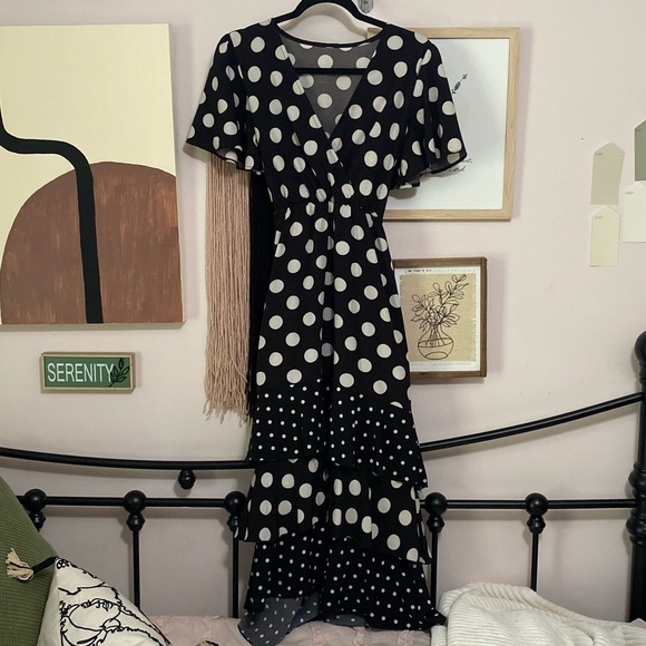 ☽ Polka Dot Dress - Picture 3 of 6